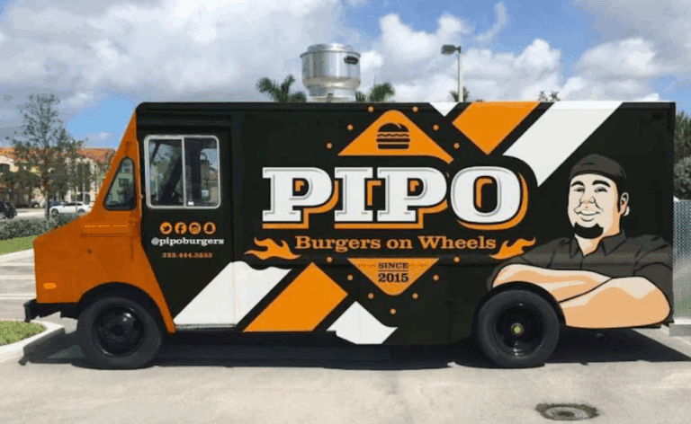 Pipo Burgers On Wheels.